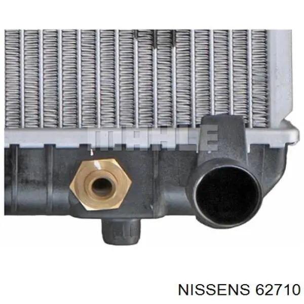62710 Nissens Refrigeración del motor