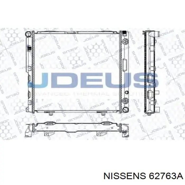 62763A Nissens Refrigeración del motor