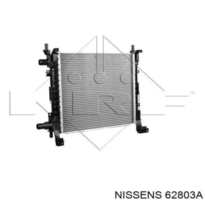 62803A Nissens radiador refrigeración del motor