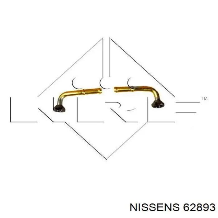 62893 Nissens Refrigeración del motor