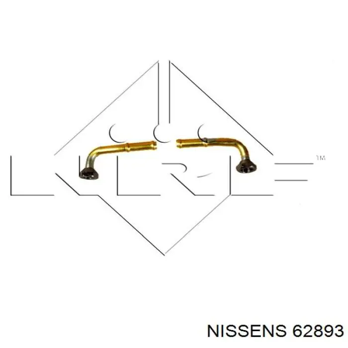 Água radiador Nissens 62893 precio, desde 118,88 EUR