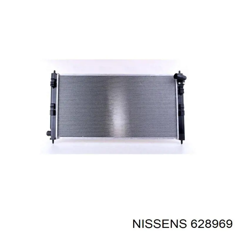 628969 Nissens radiador