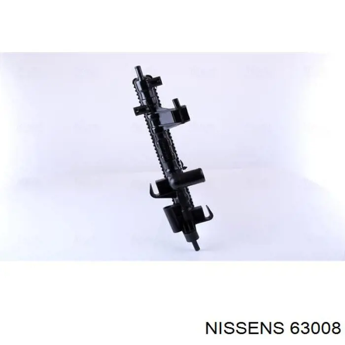 63008 Nissens radiador refrigeración del motor