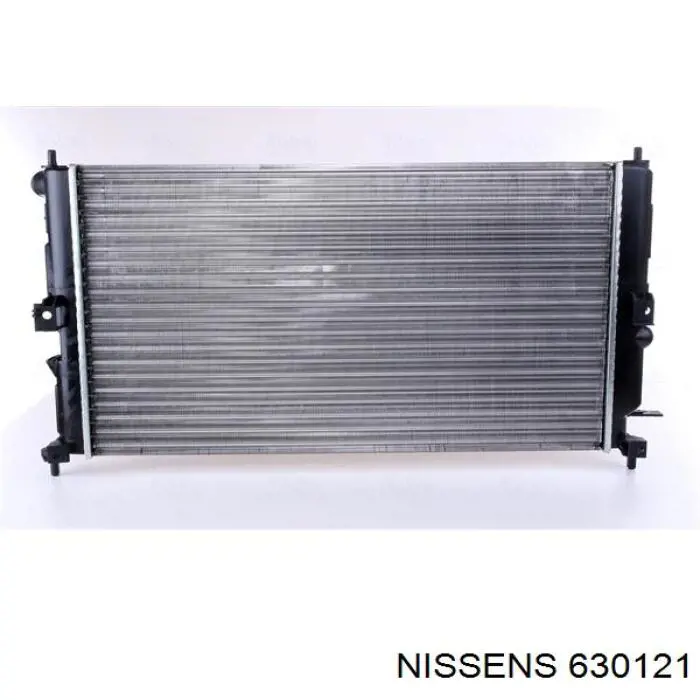 630121 Nissens radiador refrigeración del motor