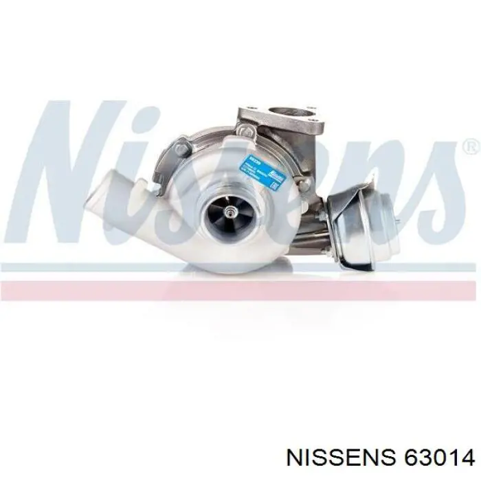 63014 Nissens radiador refrigeración del motor