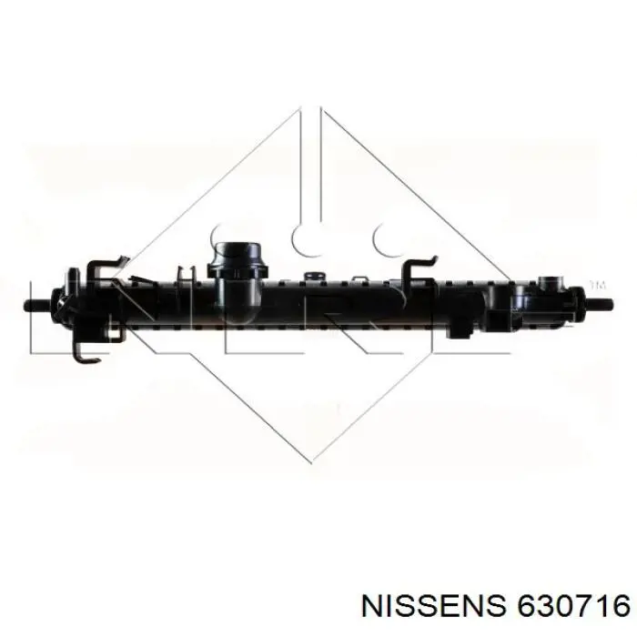 630716 Nissens radiador
