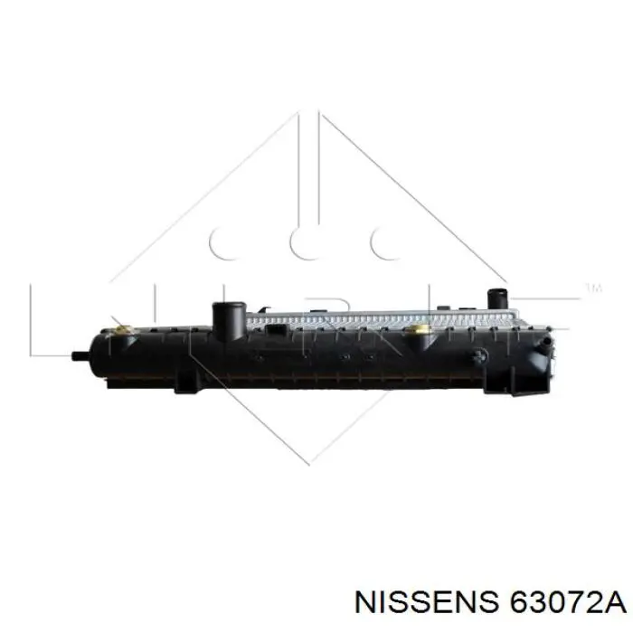 63072A Nissens radiador
