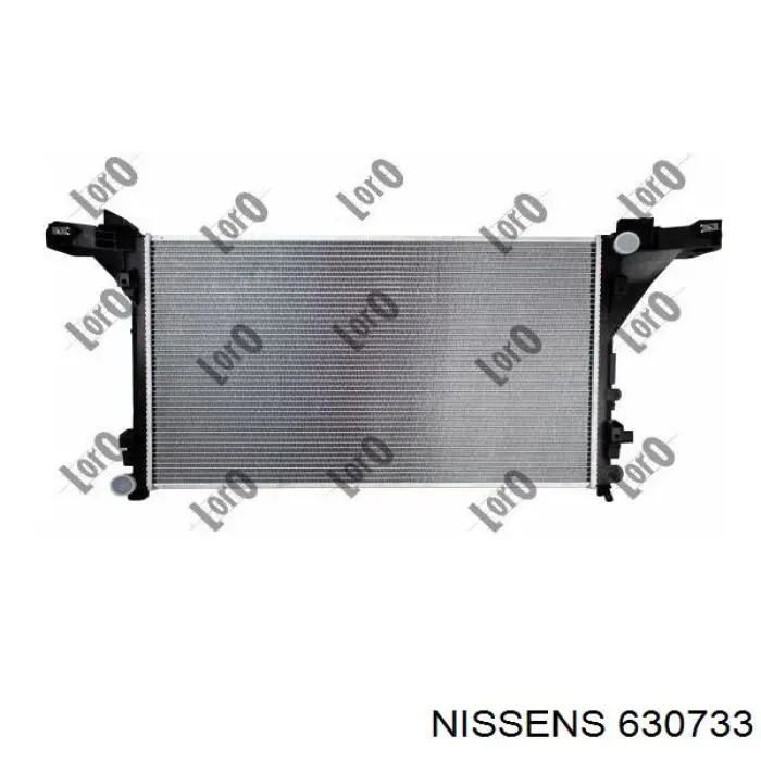 Água radiador Nissens 630733 precio, desde 155,21 EUR