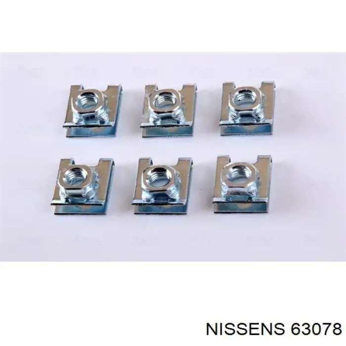 63078 Nissens radiador refrigeración del motor