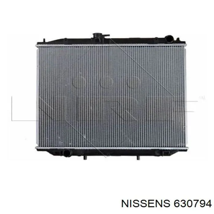 630794 Nissens Radiador adicional de refrigeración del motor