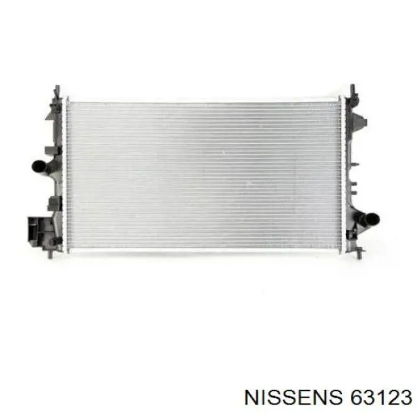 63123 Nissens radiador