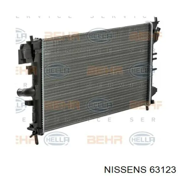 63123 Nissens Refrigeración del motor