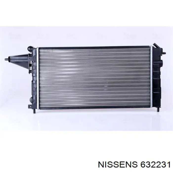 632231 Nissens radiador
