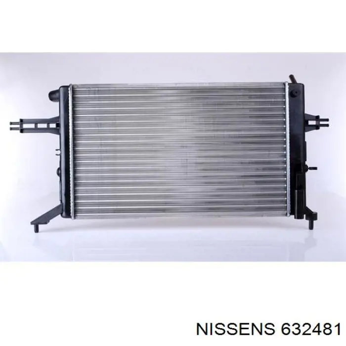 632481 Nissens radiador