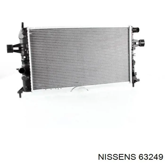 63249 Nissens radiador refrigeración del motor