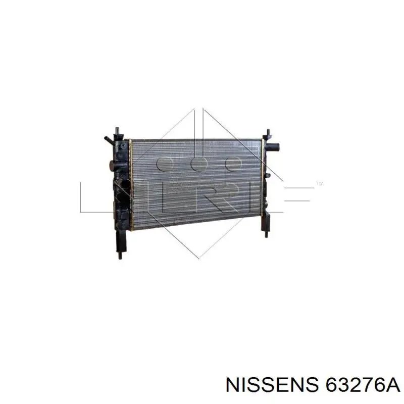 63276A Nissens radiador refrigeración del motor