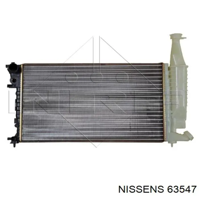 63547 Nissens radiador