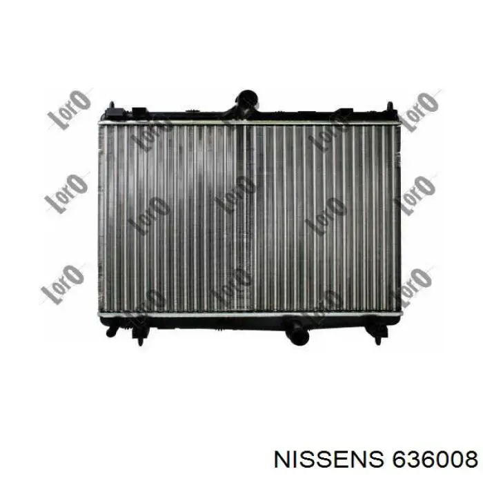 636008 Nissens radiador
