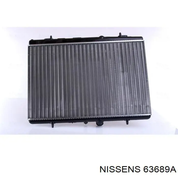 63689A Nissens radiador refrigeración del motor