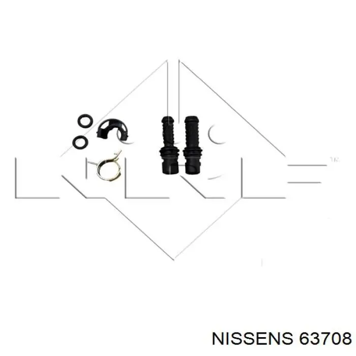 63708 Nissens radiador