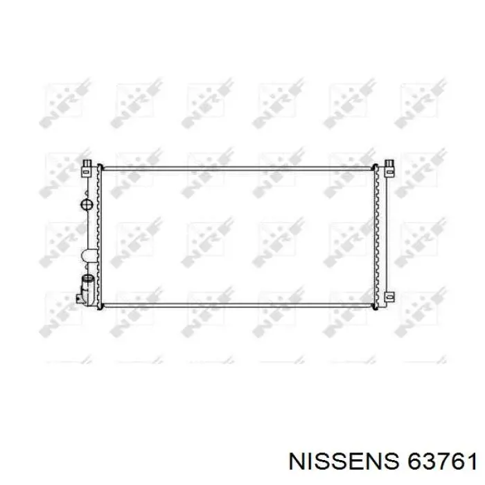 Radiador refrigeración del motor Renault Master 2 HD, FD