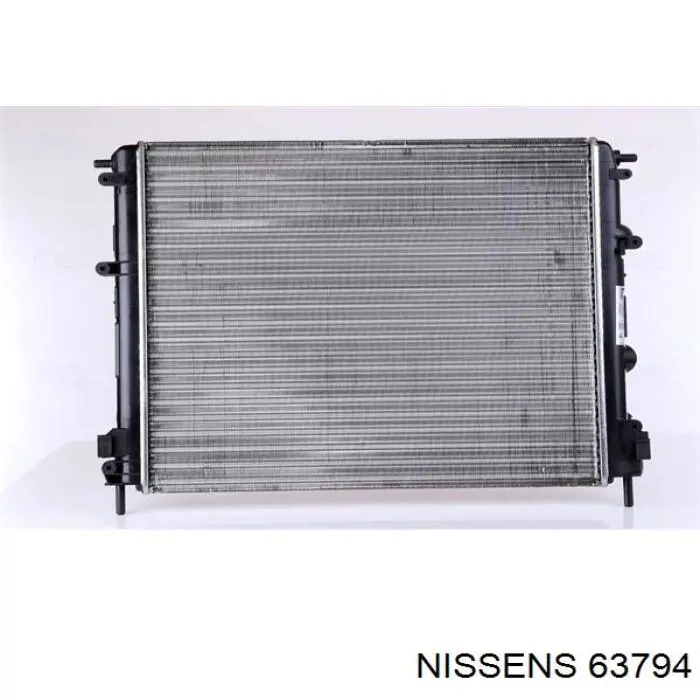 63794 Nissens radiador refrigeración del motor