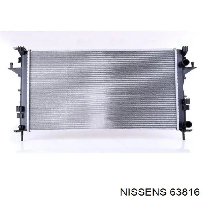 63816 Nissens radiador