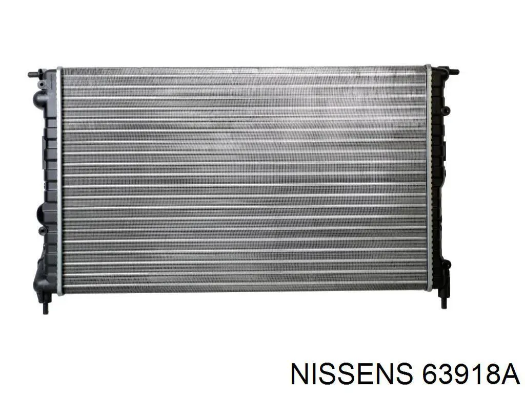 63918A Nissens radiador refrigeración del motor