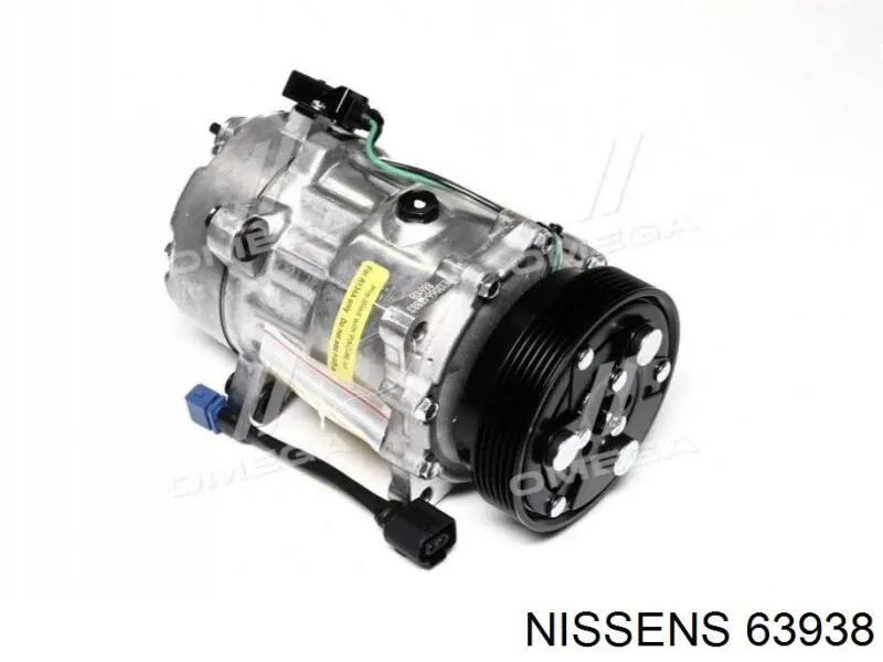 63938 Nissens radiador refrigeración del motor