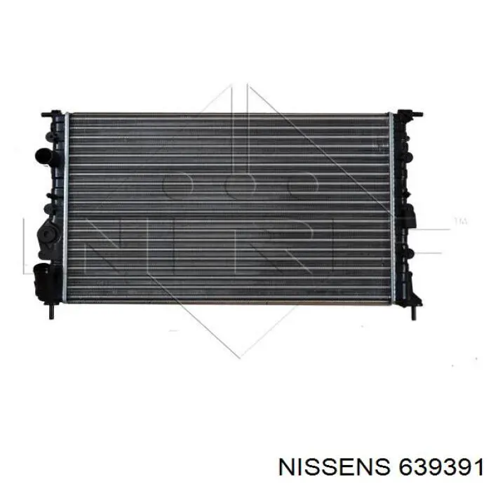 639391 Nissens radiador