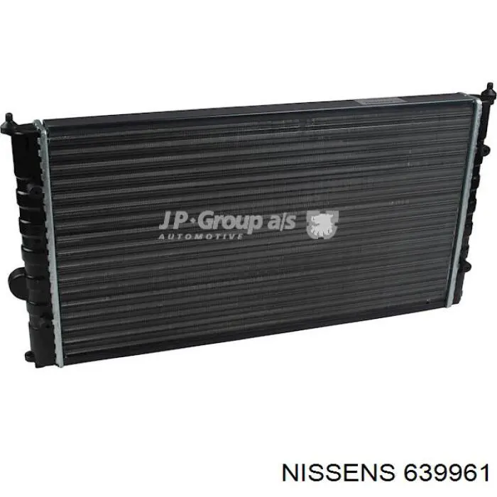 639961 Nissens radiador refrigeración del motor