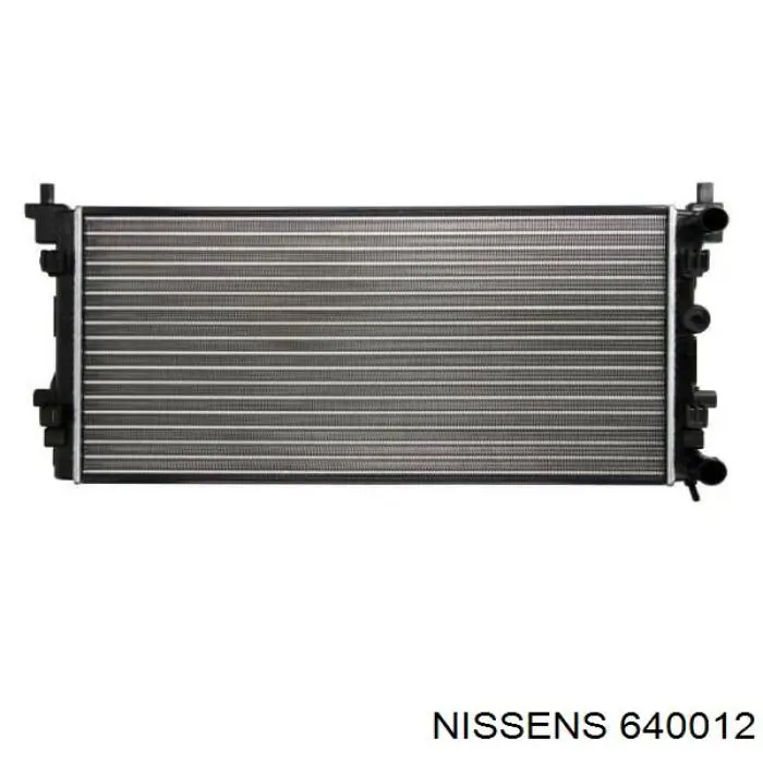 640012 Nissens radiador