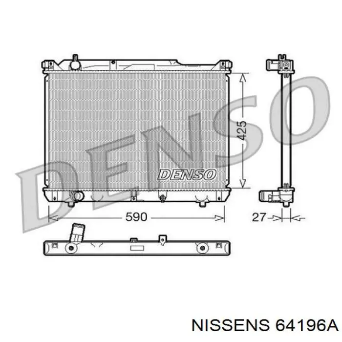 Radiador S156I43 NPS