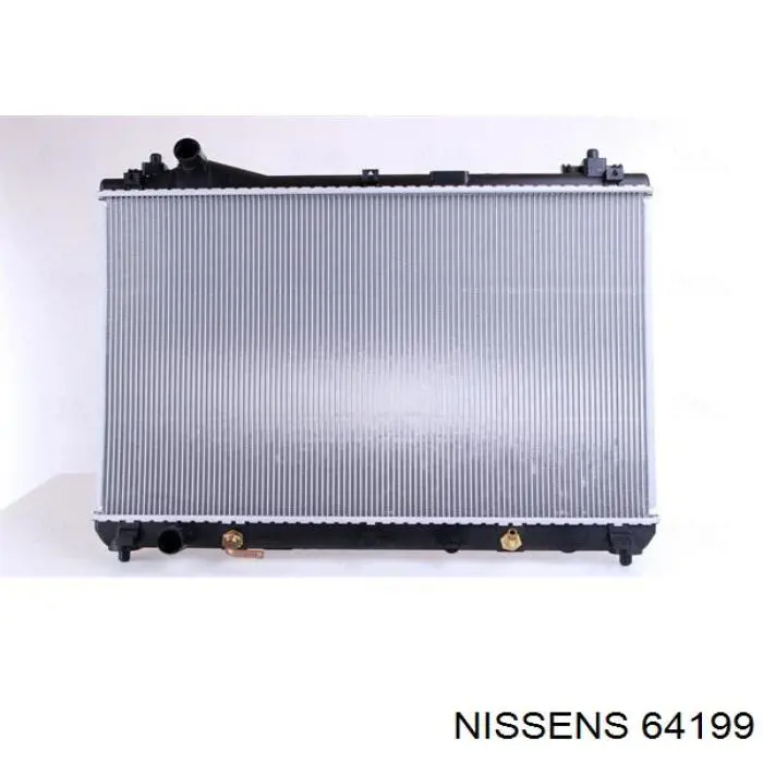 64199 Nissens radiador refrigeración del motor