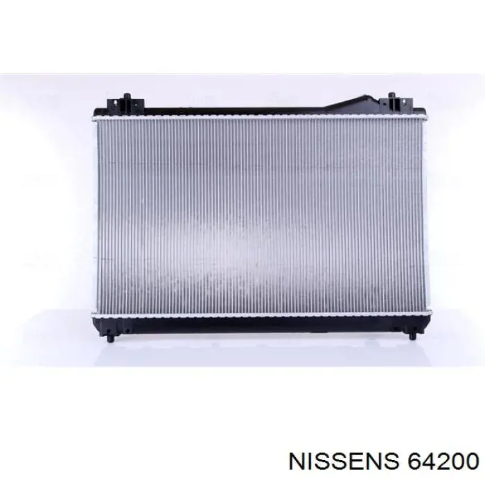 64200 Nissens radiador refrigeración del motor