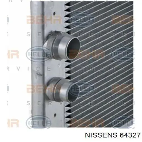 64327 Nissens radiador refrigeración del motor