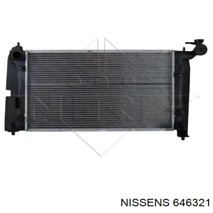 Radiador 646321 Nissens