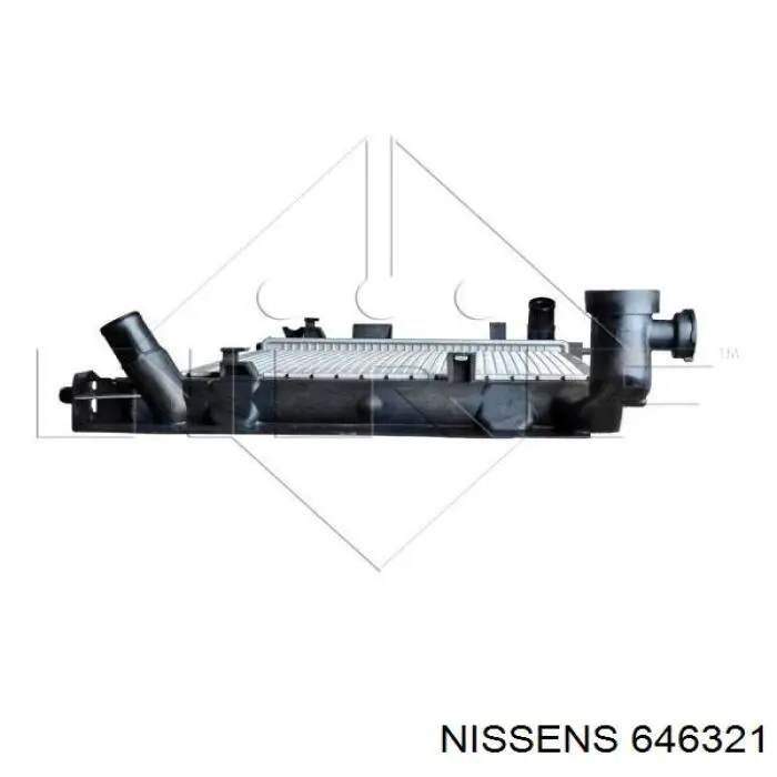Água radiador Nissens 646321 precio, desde 81,39 EUR