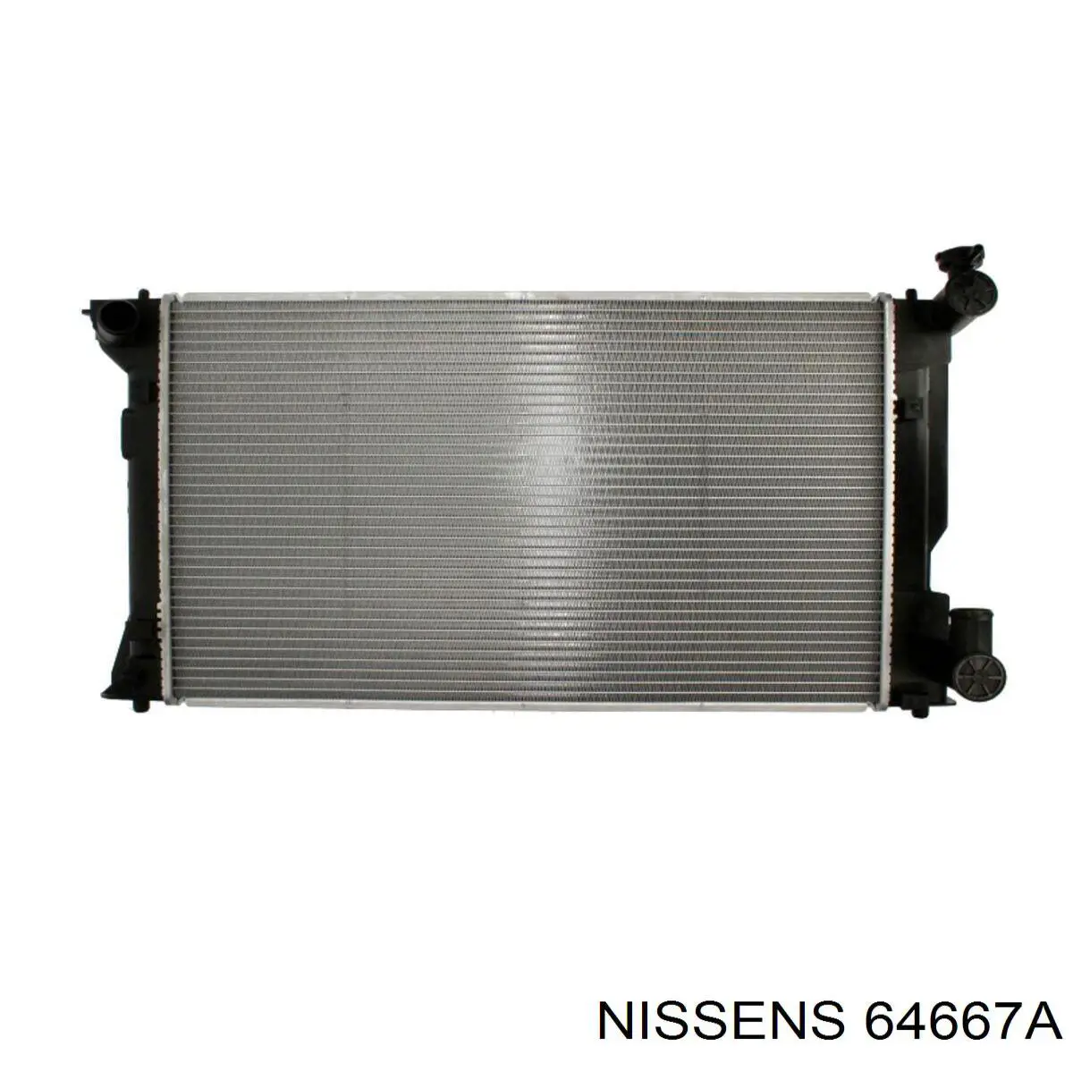 64667A Nissens radiador refrigeración del motor