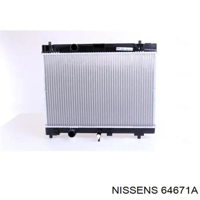 64671A Nissens radiador