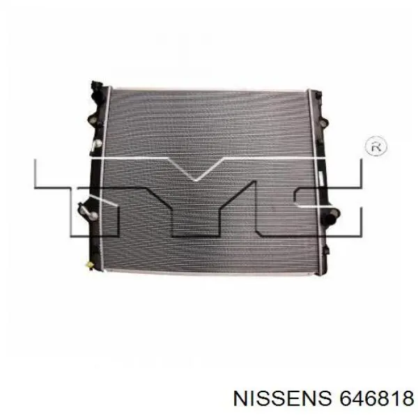 Radiador de água Nissens 646818