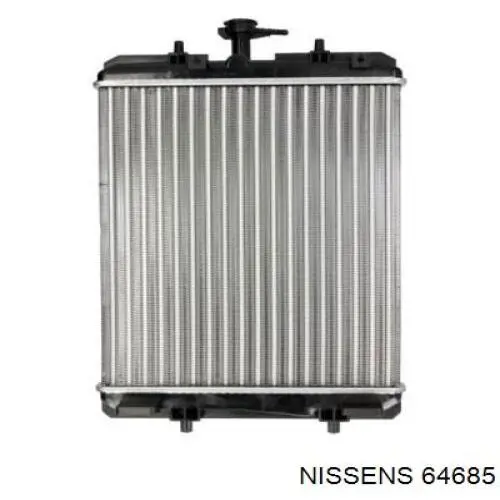 64685 Nissens radiador refrigeración del motor