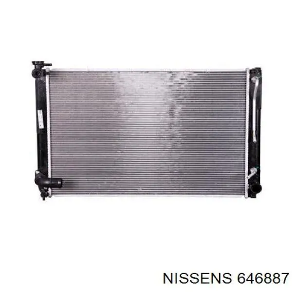 646887 Nissens radiador