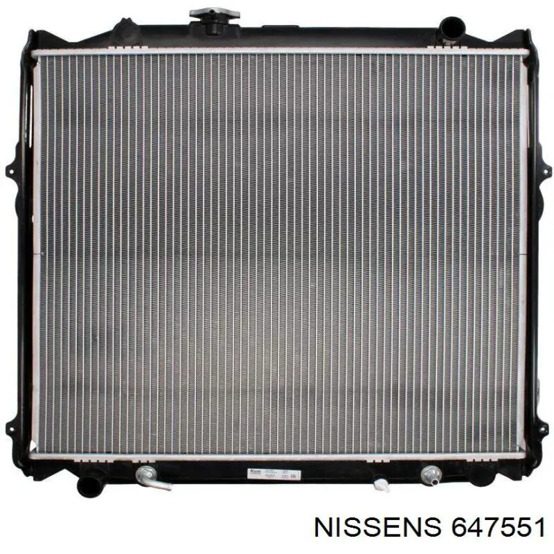 647551 Nissens radiador