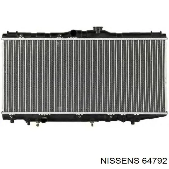 64792 Nissens radiador refrigeración del motor