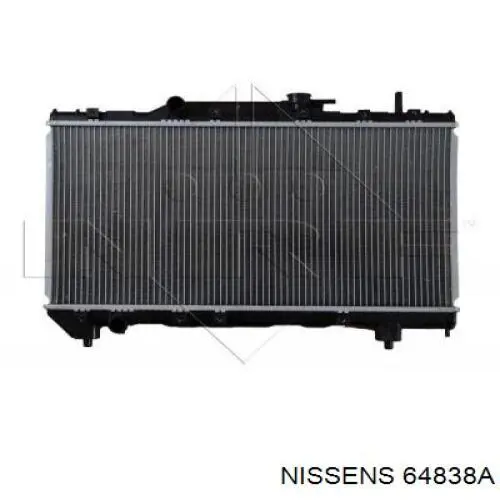 64838A Nissens radiador refrigeración del motor