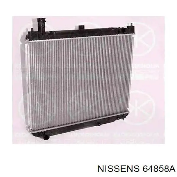 64858A Nissens radiador