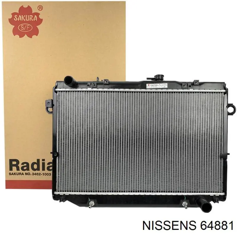 Comprar 64881 Nissens Radiador de auto