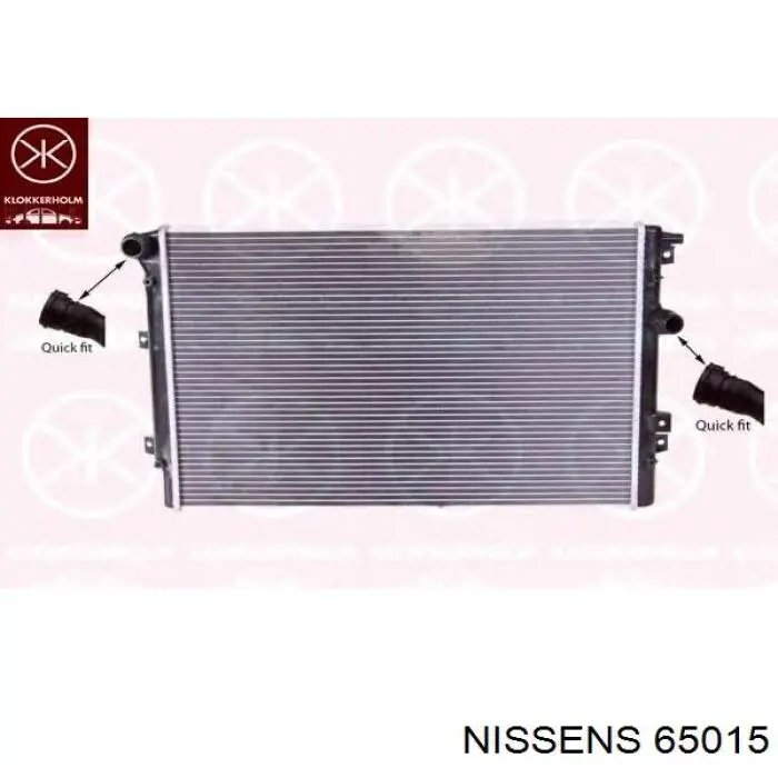 65015 Nissens radiador