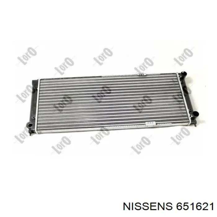 651621 Nissens radiador